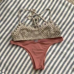 Aerie crochet bikini